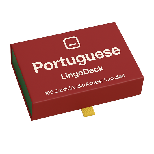 Portuguese Flash Cards